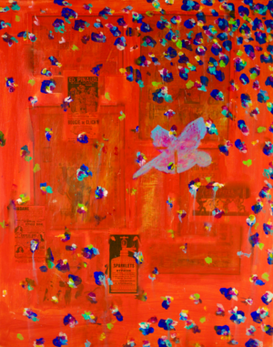 Coral Blue Bird
