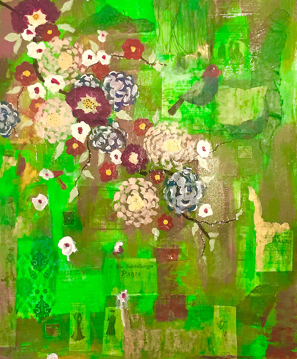 Emerald Garden Party PRINT