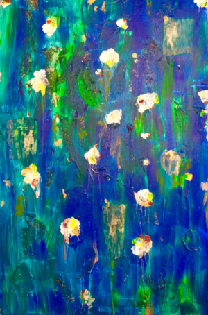 Indigo Lime Garden Storm