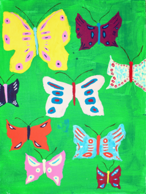 Lime Butterfly