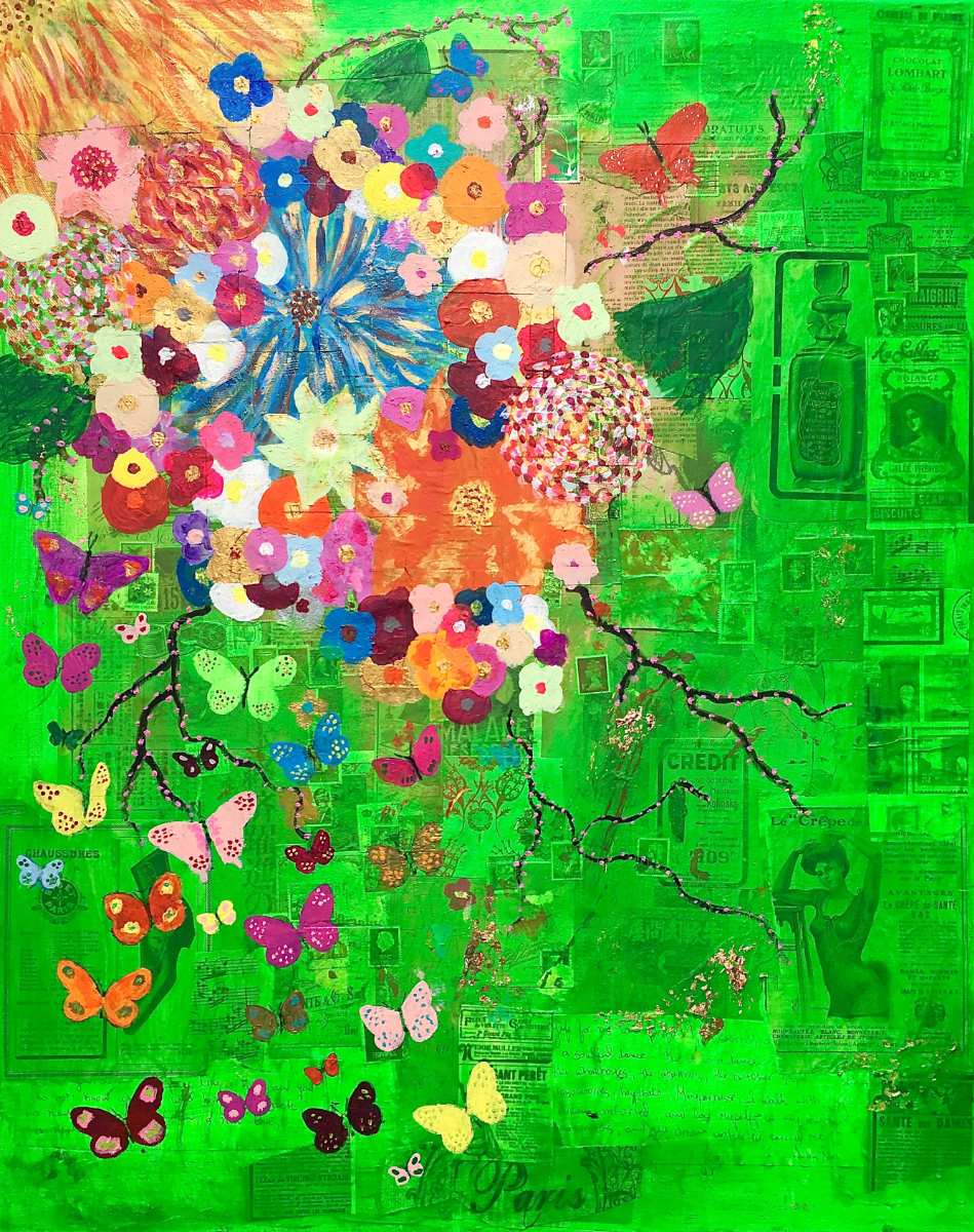 Limeade Garden Party PRINT