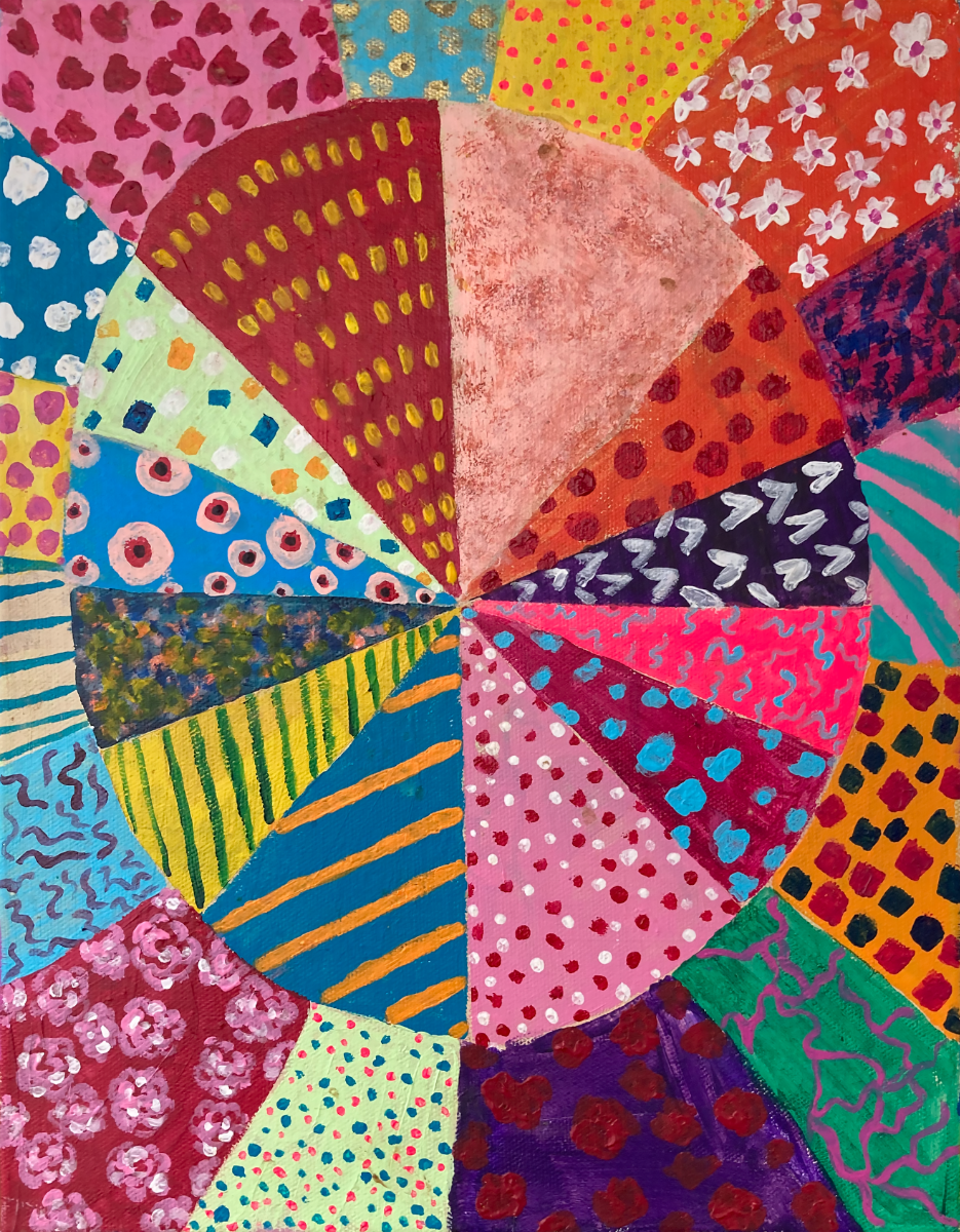 Patchwork Pinwheel PRINT