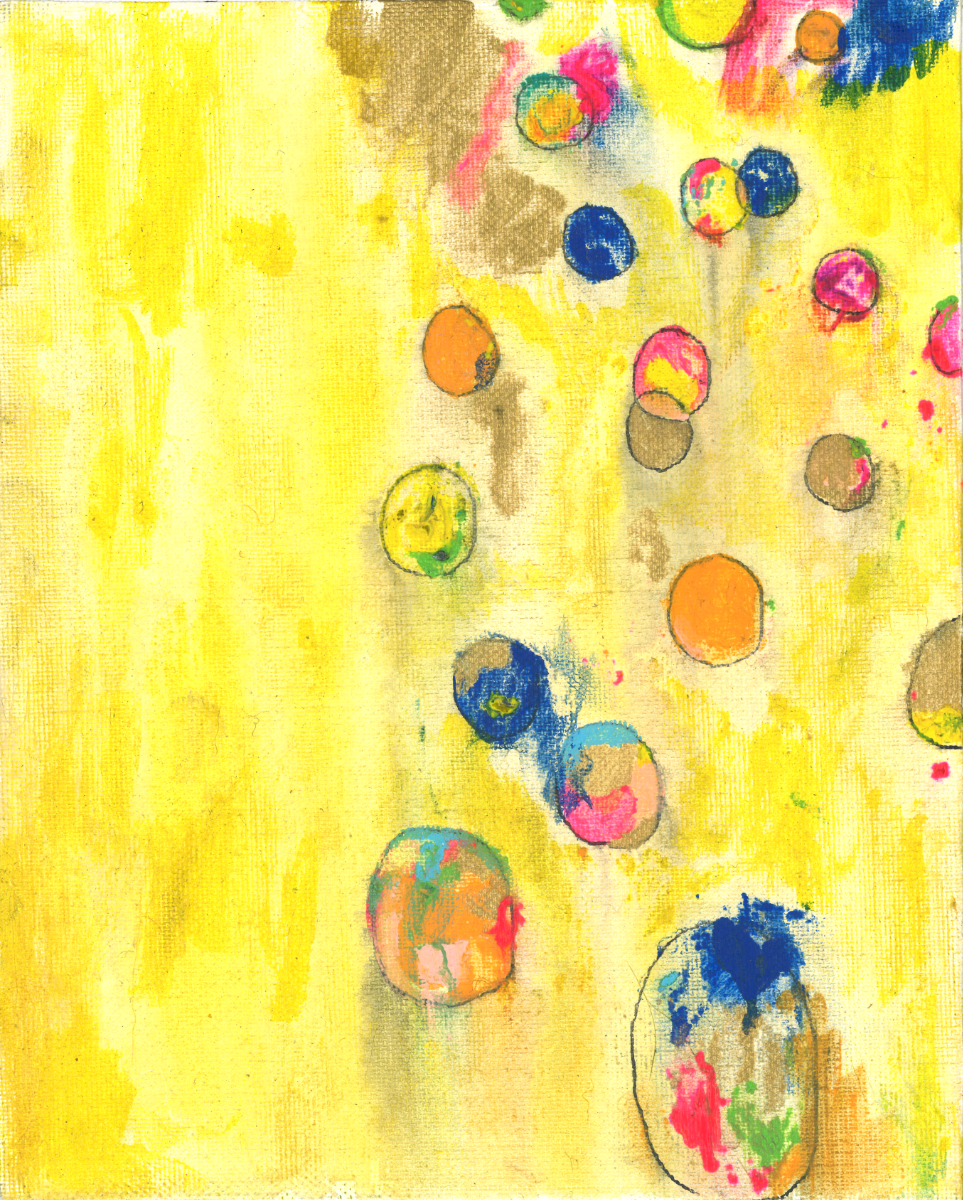 Yellow Bright Garden PRINT
