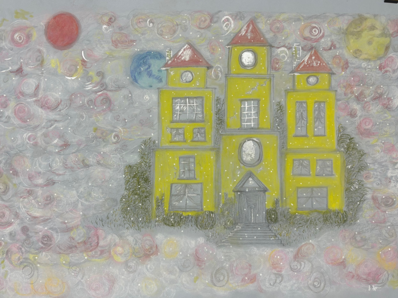 Yellow Cloud House